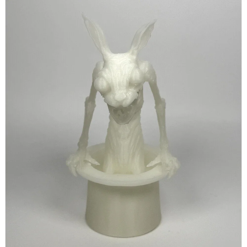 Twilight Zone The Movie (1983) Monster Rabbit In The Hat Glow In The Dark Toy